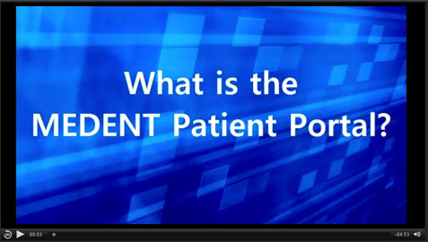 Cortland Eye Center now offers the medent patient portal how to video.